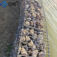 Panier gabion soudé galvanisé à chaud pour mur de soutènement, aménagement paysager, cage à pierres décorative, banc de jardin, clôture grillagée, boîtes Galfan