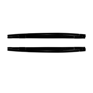 Audi A5 S5 F5 Side Skirts Piano Black Carbon Fiber Texture ABS Body Kit 17-20 Four Door Sportback - Product Image 5