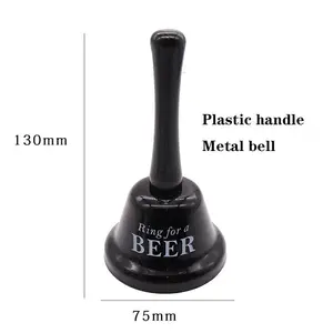 Factory Wholesale Custom Logo Handle Desk Bell Kiss Call Bell Cute Party Toy Ring For Hand Bell