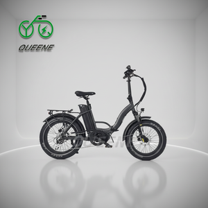 Bicicleta Eléctrica Plegable Queene 500 750 1000 con Neumáticos Anchos, Motor Central, Largo Alcance, 45AH, para Nieve, para Adultos - Product Image 6