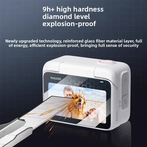 Protector de Pantalla de Vidrio Templado Antirreflejos con Logotipo Personalizado OEM para Insta360 Go 3S AR, Película Protectora de Lente de Cámara de Video Transparente - Product Image 4