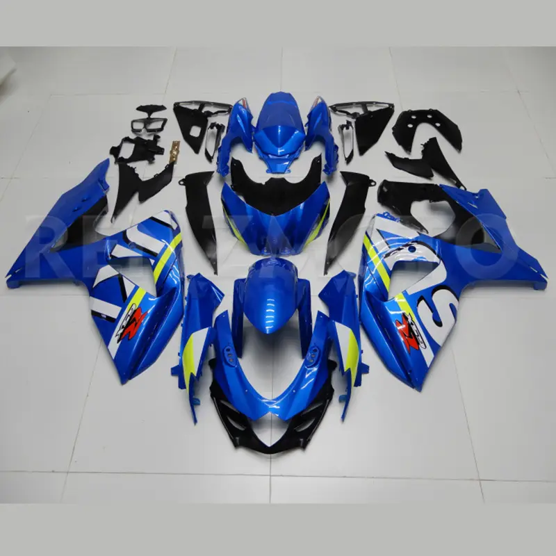 Completo Carenagens Da Motocicleta Apto Para Suzuki gsxr 1000 2009 2016 Plástico Abs jogos Do Corpo de Trabalho preto branco azul