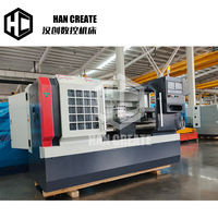 Tour CNC de haute précision CK6140 CK6150 pour le travail des métaux avec contrôleur Fanuc/GSK/CNC