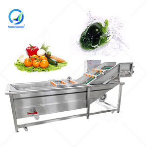 Machine à laver les fruits et légumes verts OCEAN Ultrasonic Olive Bubble Washer Chili Pepper Salad - Product Image 1