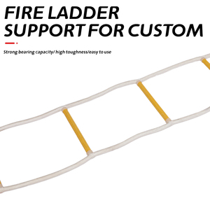 บันไดเชือกพกพาสำหรับเด็กและผู้ใหญ่บันไดหนีไฟฉุกเฉินความแข็งแรงสูง - Product Image 2
