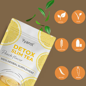 ชาผงสำเร็จรูปคุณภาพสูงฉลากส่วนตัว ชาดีท็อกซ์ลดน้ำหนัก ช่วยเผาผลาญไขมัน บรรจุภัณฑ์แบบซองที่ปรับแต่งได้ - Product Image 3