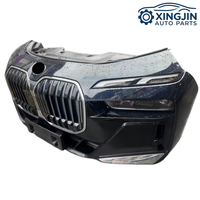 Untuk BMW Seri 7 G70 Bumper Lengkap dengan Grille, Kipas Radiator, Lampu Depan, Lip Depan, Sensor Parkir, Shutter, Body Kit