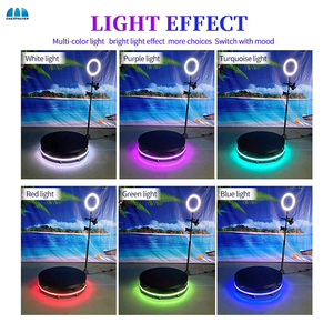 Plateforme de photomaton 360° CST 80cm avec caméra 3D automatique pour selfies et vidéo, idéale pour mariages et événements - Product Image 5