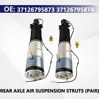 DRIVNIX Haute Qualité Pour Rolls Royce Ghost RR4 Wraith RR5 Dawn RR6 2008-19 Paire d'amortisseurs arrière 37126795873 37126795874