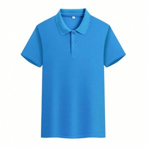 Factory Supply Custom Solid Color Blank T-shirts, for Men's Business Ordinary Polo T-shirts Cheap T-shirts - Product Image 2