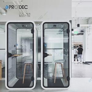 Cabine de travail insonorisée pour espace <span class=keywords><strong>public</strong></span>, prix, cabine téléphonique, salle de téléphonie, cabine téléphonique américaine, pods acoustiques pour l'intimité - Product Image 2