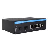 InMax Fabricante 6 Puertos 4 Puertos 48V Industrial Poe Switch para Equipo de Seguridad Cámara de Seguridad Cctv Cámara Ip