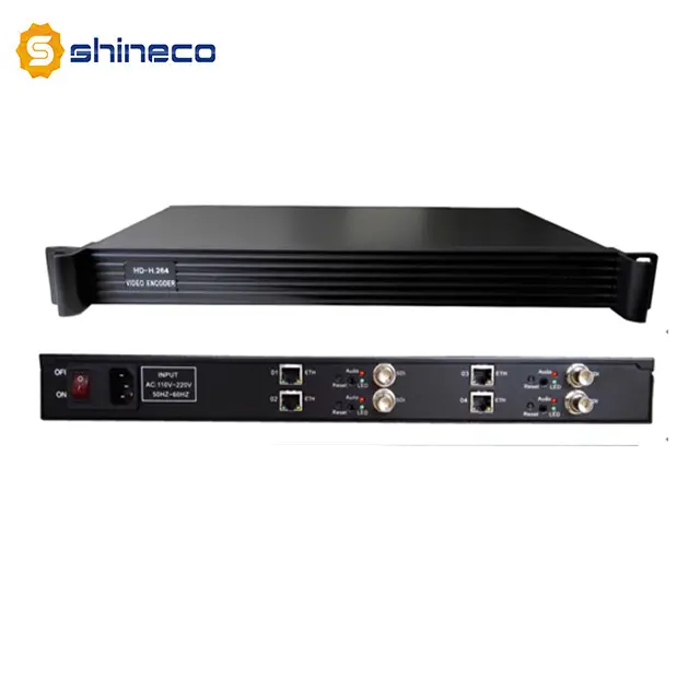 디지털 헤드 엔드 솔루션 IPTV 스트리밍 서버 HD RTSP SDI 인코더