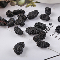 Groothandel Bulk Gezonde Instant Snacks Droog Zwart Fruit Gedroogde Moerbei