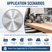 Lame de scie à découper le bois massif de qualité industrielle la plus vendue, à pointe en carbure de précision, durable, pour usine de meubles