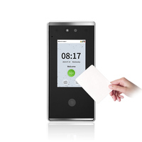 Escáner de código QR impermeable, software en la nube IP65, Wifi /TCP, tarjeta RFID, dispositivo de reconocimiento facial AI, sistema de control de acceso a la puerta