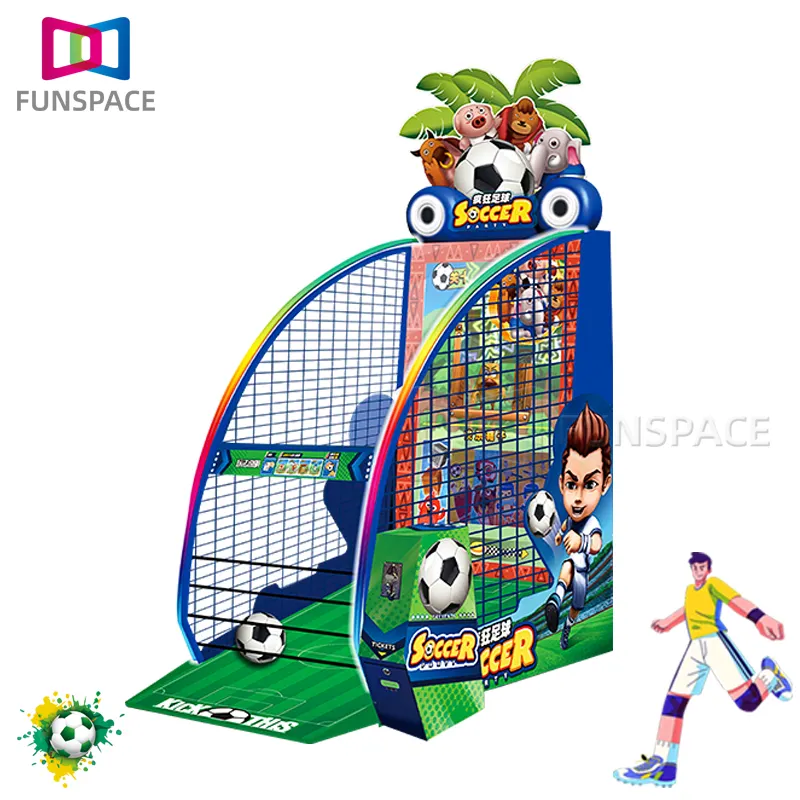 Funspace Интерактивная развлекательная детская аркадная видеоигра симуляция приз paly футбольный Аркадный Игровой Автомат для продаж