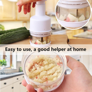 Kitchen Gadget Manual Press Garlic Vegetable Chopper Cutter Multi-function Vegetable <b>Chopping</b> <b>Machine</b> Onion Cutter - Product Image 6