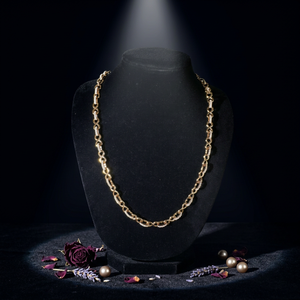 Chaîne cubaine en argent massif 925 plaqué or rose avec pendentif en moissanite VVS taille brillant ronde 6 mm, style Hip Hop Miami, certifié GRA - Product Image 1