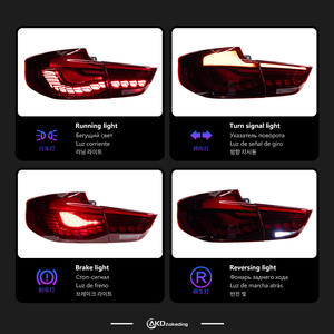 Feux de voiture pour BMW F34 feu arrière à Led <span class=keywords><strong>320i</strong></span> 325i 330i 335 340i 3 Series <span class=keywords><strong>GT</strong></span> feu arrière, frein arrière, accessoires automobiles de recul - Product Image 3