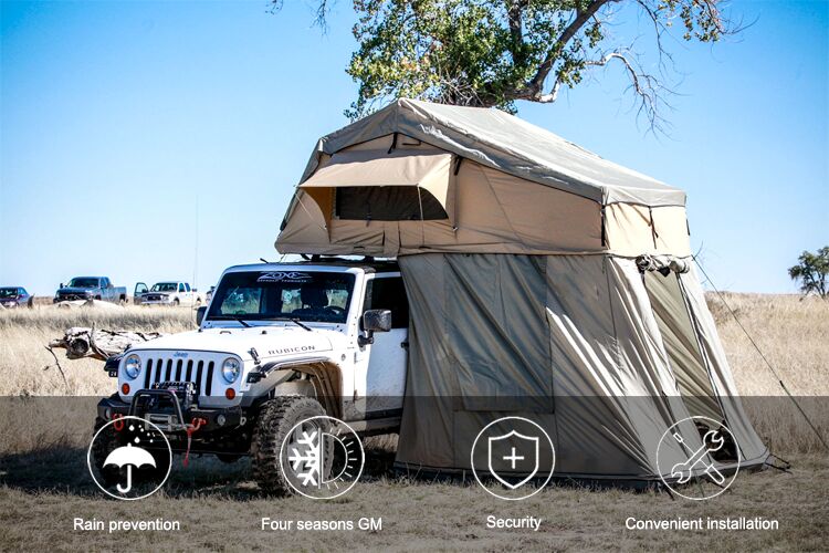 Durable Oxford Outdoor Car Tent Private Changing Room Suv Roof Top Tent Camping