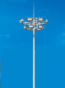 Acero de alta calidad 15-35m Precio de iluminación de mástil alto con diseño agradable Q235 25m Luz de mástil alto - Product Image 3