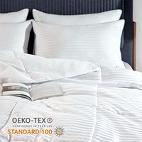 Échantillon gratuit de literie matelassée légère en duvet d'hôtel Couette alternative King Size Couettes rafraîchissantes pour l'été