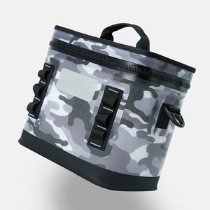 กระเป๋าเก็บความเย็นแบบมีฉนวนสำหรับแคมป์ปิ้ง ใส่กระป๋องได้ 8 กระป๋อง กระเป๋าเป้สะพายหลังสำหรับปิกนิก กระเป๋าเก็บความเย็นแบบกันน้ำ - Product Image 4