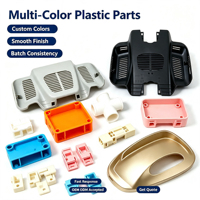 Aksesoris Plastik Industri Cetak Injeksi Kustom ABS PP PC POM PE HDPE PVC untuk Mesin dan Trailer Pertanian