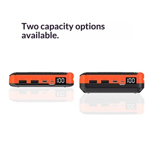เครื่องชาร์จพลังงานแสงอาทิตย์แบบพับได้ไร้สาย 10000mAh/20000mAh ช่องเสียบ USB คู่ Type-C พร้อมไฟฉาย LED สำหรับตั้งแคมป์ กิจกรรมกลางแจ้ง และกรณีฉุกเฉิน - Product Image 4