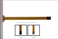 Panneau d'écran tactile résistif à 4 fils de 5,7 pouces, 132x105mm, pour module LCD industriel Kyocera KG057QV1CA