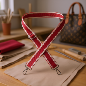 Sangle en tissu Jujube Rouge Asa 4 cm, accessoires pour sacs DIY, style tendance - Product Image 2