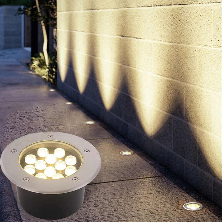 AC 110-220 Underground Waterproof IP67 Outdoor Floor Recessed Spotlight ...