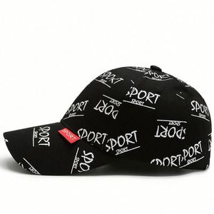 Gorra de béisbol de malla deportiva para hombre, de algodón, con bordado, gorras de cuero personalizadas con logotipo bordado - Product Image 6