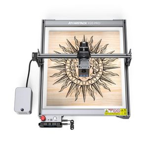Para <span class=keywords><strong>ATOMSTACK</strong></span> <span class=keywords><strong>X20</strong></span> S20 PRO 130W grabador láser de diodo portátil 400mm * 400mm CNC joyería de madera Metal DXF para madera contrachapada trabajo grande Ar - Product Image 3