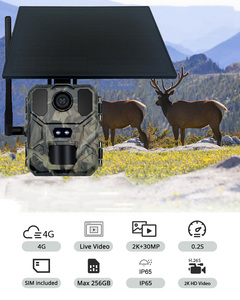 Suntekcam Năng Lượng Mặt Trời 4G Săn Đường Mòn Máy Ảnh 2K 30MP Với Live Streaming Đám Mây FTP Smtp Sử Dụng 3*18650 Có Thể Sạc Lại Pin Mini900Pro - Product Image 2