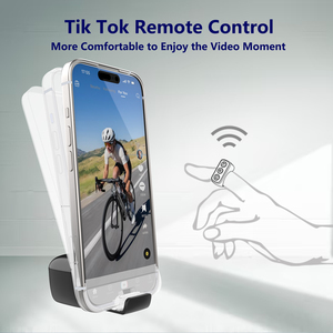 Anillo Multifunción con Clip Retráctil, Control Remoto para TikTok e Instagram, Obturador de Cámara, Contestador de Llamadas y Control de Desplazamiento para iPhone y Android - Product Image 2