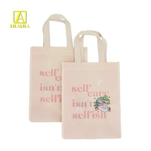 Packaging fabric Item Color non woven tote shopping bag Supermarket Pp Tote Biodegradable Reusable Non Woven Shopping Bag