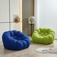 Moderne vente chaude bulle canapé simple chaise créative salon chaise longue designer net rouge citrouille confortable canapé paresseux