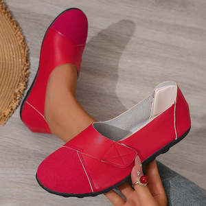 <span class=keywords><strong>Zapatos</strong></span> Planos de Moda <span class=keywords><strong>para</strong></span> <span class=keywords><strong>Mujer</strong></span> 2026, Talla Grande, con Velcro, Suela Suave, Transpirables y Cómodos <span class=keywords><strong>para</strong></span> Mamá - Product Image 1