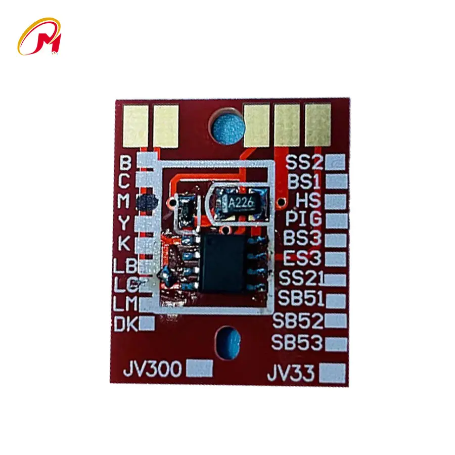 Chip de tinta Mimaki de reinicio SS21 BS3 SB51 SB52 SB53 SB54 para impresoras Mimaki JV33 CJV30 JV300 JV150 CJV300
