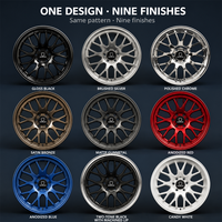 Jantes forgées OEM 3 pièces multi-brins argentées 20x9 10J 5x120 6061T6 sur mesure à déport profond pour Chevrolet – Vente chaude directe usine