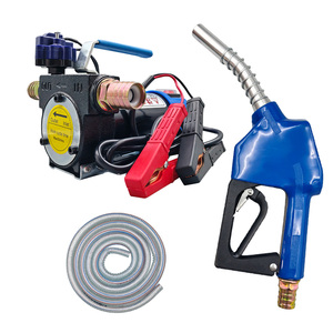 משאבת שמן חשמלית קטנה 12V24V דיזל נפט משאבת תדלוק מהירה, משאבת העברה 300W 45L/min OEM - Product Image 1