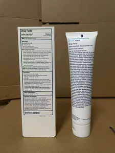 <span class=keywords><strong>CeraVe</strong></span> Crème nettoyante moussante contre l'acné, nettoyant doux pour le visage et le corps avec peroxyde de benzoyle à 10%, acide hyaluronique et niacinamide - Product Image 3