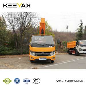 25 मीटर स्पष्ट बूट लिफ्ट फोटॉन 4x2 ट्रक घुड़सवार हवाई कार्य मंच 200 किलोग्राम हवाई कार्य वाहन - Product Image 5