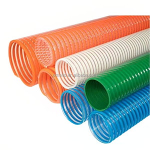 Grote Diameter Zand En Water Zuiging <span class=keywords><strong>Pvc</strong></span> Spiraal Blauwe Slang Zuigslang