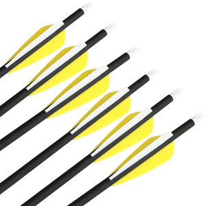 Chất Lượng Cao Hỗn Hợp Carbon Mũi Tên 500 Cột Sống Cho Bên Ngoài Thể Thao Chụp Màu Đen/Màu Vàng Lông Cho <span class=keywords><strong>Bow</strong></span> - Product Image 6