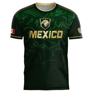 <span class=keywords><strong>Jersey</strong></span> de Fútbol de México de Alta Calidad Camiseta de Fútbol Conjunto de Uniforme de Entrenamiento Sublimado de Alta Calidad - Product Image 1