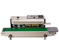 Machine de scellage de film continu automatique, machine de scellage de film semi-automatique électrique avec certification CE pour les sacs en plastique alimentaires