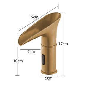 Waterfall Basin Bathroom <strong>Automatic</strong> Water Saver Tap Smart <strong>Faucet</strong> Sensor Color Change Light Cold and Hot Water <strong>Faucet</strong> - Product Image 6